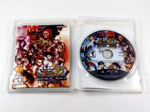 Jogo PS3 Super Street Fighter Iv Arcade Edition Lacrado - Black Games