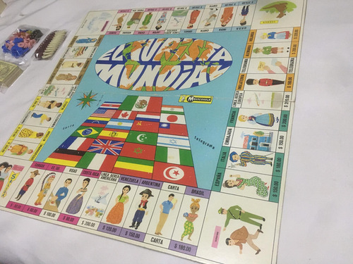Juego De Mesa Turista Mundial Montecarlo 70s (Usado)