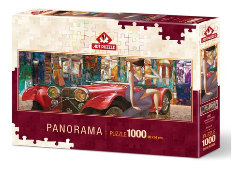 Rompecabezas Invitación En La Noche Panorama 1000 Art Puzzle