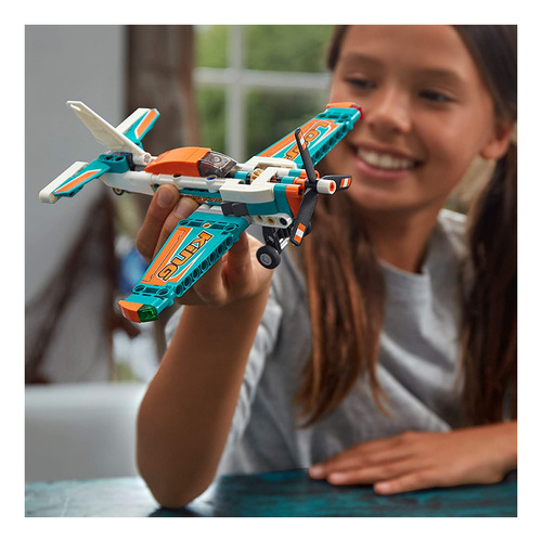 Kit De Construcción Lego Technic Race Plane 42117 Para Niños