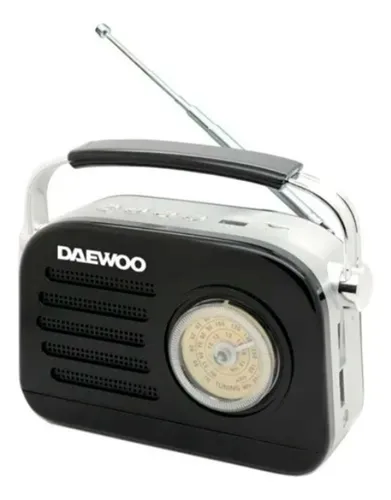 comprar Radio Dual Retro Con Dial Clásico Am\u002Ffm C\u002F Bluetooth Daewoo