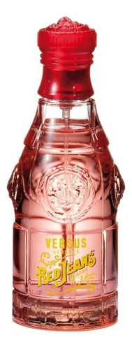 Versace Red Jeans Edt 75 ml Para  Mujer Original Afip Fact3c
