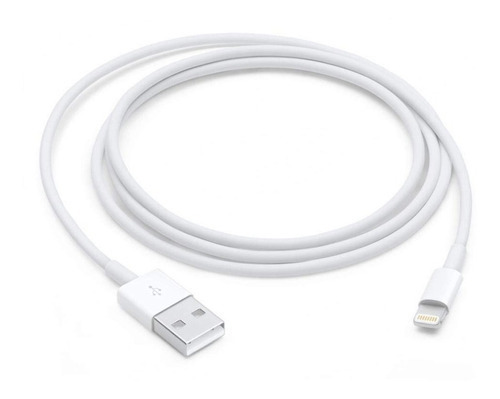 Apple Cable Cargador Lightning Usb  Mque2am/a Blanco 1m Orig