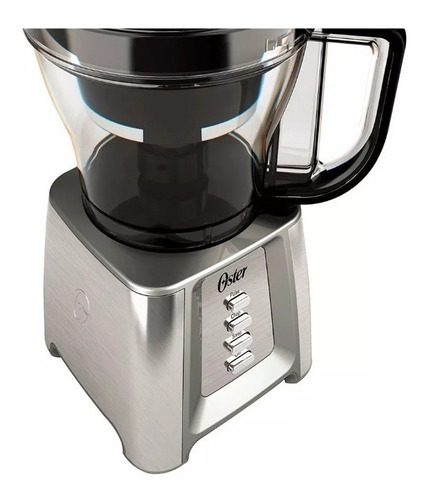 Multiprocesadora 550w Oster 4263 2 Lts Premium 4 Tazas Acero Color Plateado