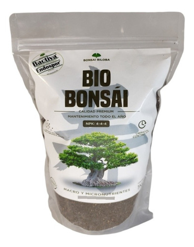 Abono Orgánico Bio Bonsai Presentación Granulado Mini 1 Kg 