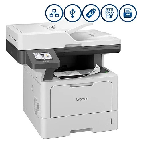 Multifuncional Láser Oficio Brother Dcpl5660dn 50ppm Usb Byn