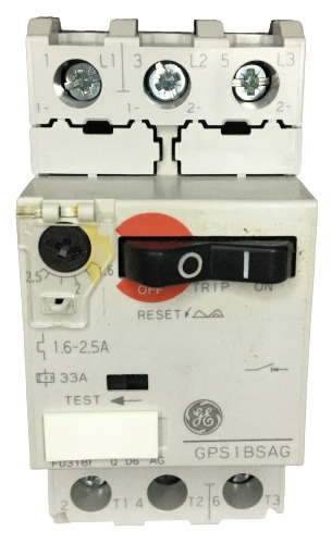 Guardamotor 3x 1,60/2,5a General Electric 100ka Gps1bsag