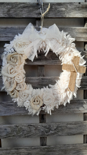 Corona De Pascua Boho Chic
