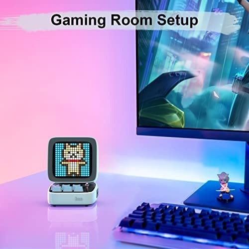 Altavoz Bluetooth Portátil Divoom Ditoo Pixel Art Gaming Bla