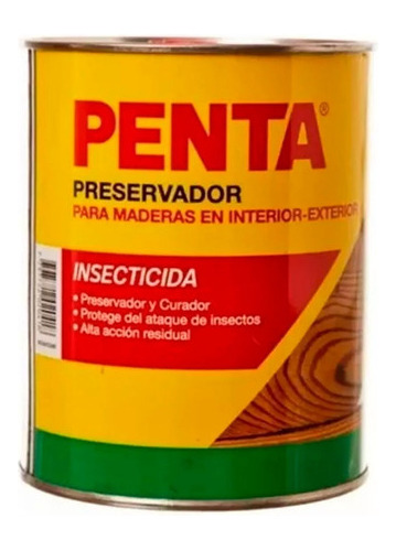 Preservador Curador Insecticida Madera 10 Lt Penta Pintumm