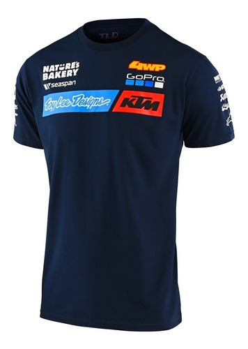 Playera Ktm Azul 2020 Hombre 