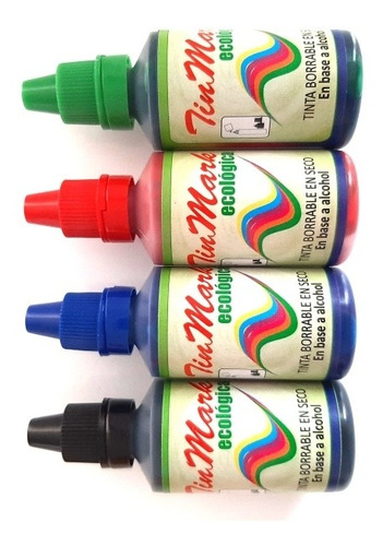 Tinta Tinmark Verde Para Marcador 20ml X 10 Unidades