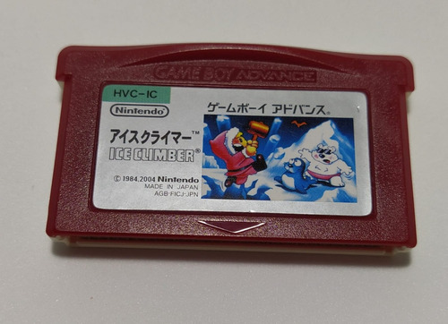 Juego Game Boy Advance Ice Climber (japón)