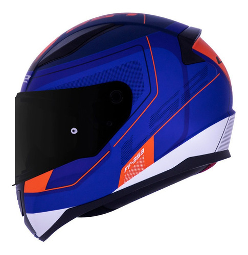 Capacete Ls2 Ff353 Rapid Slide Azul/vermelho Lançamento