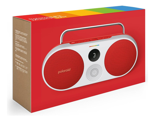 Parlante Polaroid Bluetooth Inalambrico Retro Blanco