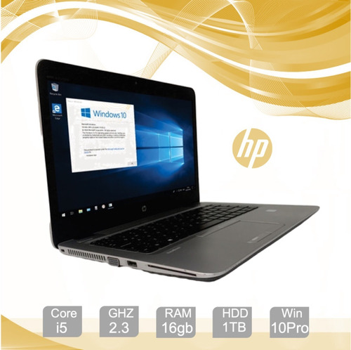 Laptop Hp Elitebook 840 G3 Corei5 Ram 16gb 1tb Sata Win10 Bg