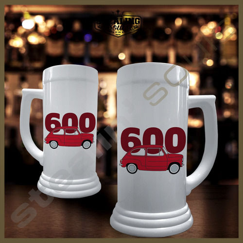 Chopp Plastico Cerveza | Fiat #128 | Abarth 595 Lancia Uno