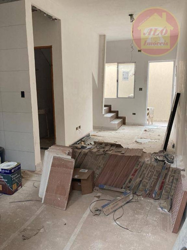 Imagem 1 de 16 de Sobrado À Venda, 56 M² Por R$ 255.000,00 - Vila Guilhermina - Praia Grande/sp - So0563
