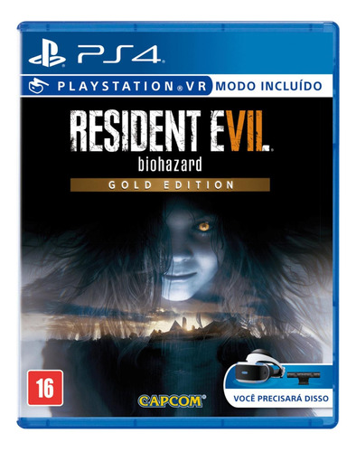 Resident Evil 7 Biohazard Gold Edition Ps4 Física Seminovo