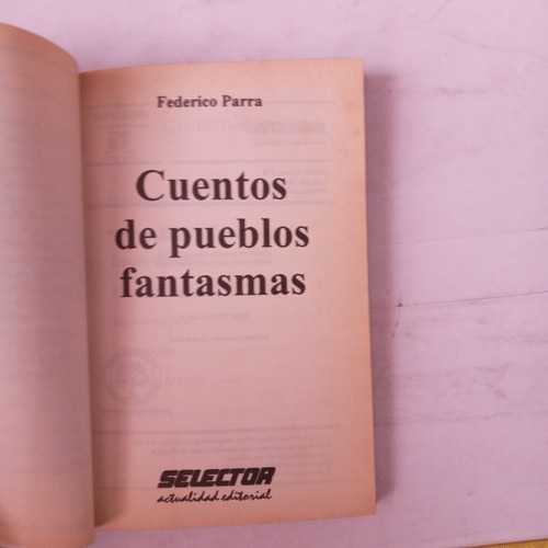Con Los Pelos De Punta Federico Parra (Usado)