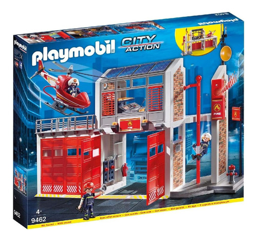Playmobil City Action 9462 Parque De Bomberos