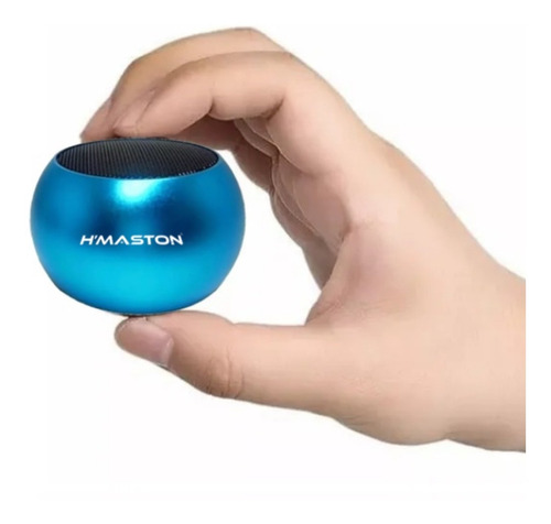 Caixa De Som Tws Metal Mini Speaker Bluetooth Amplificada 3w