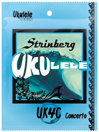 Encordoamento Jogo De Cordas Ukulele Soprano  Strinberg Uk4