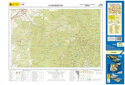 508-1 Camorritos. Mapa Topográfico Nacional 1:25.000