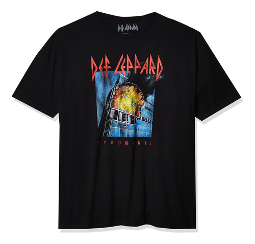 Goodie Two Sleeves Def Leppard Pyromani - Polera Para Adul