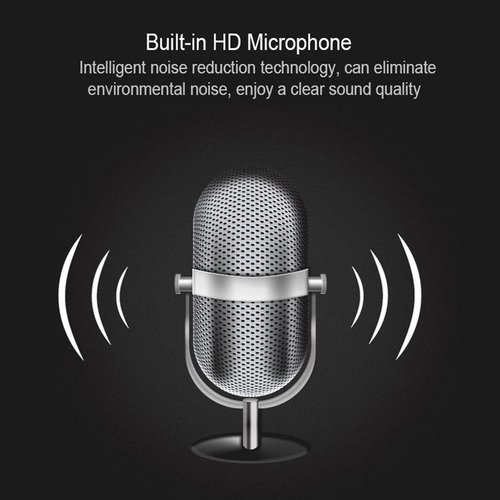 Auricular Bluetooth Micrófono Incorporado Diadema Ajustable