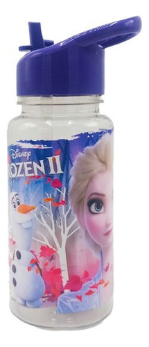 Botella Tapa Straw Top Disney Minnie Mickey Cars Princesas Color Frozen