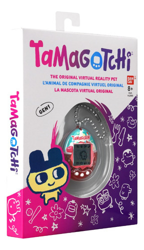 Mascota Electrónica Original Ice Cream Float Tamagotchi Malteada Rojo