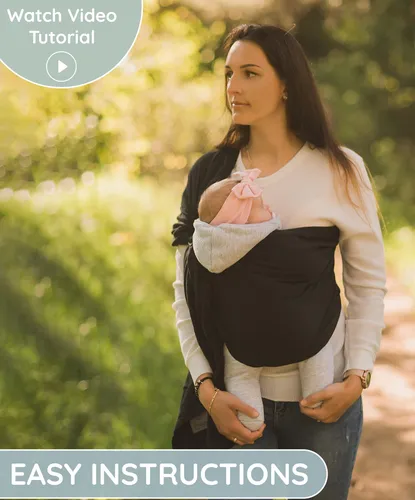 Eslinga Para Beb, 100% Muselina De Algodn, Portabebs Para Be