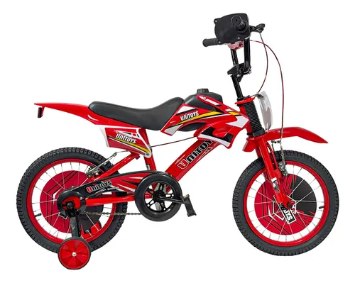 comprar Bicicleta cross infantil Unitoys Moto Cross R16 - vermelho