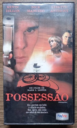 Vhs Raro- Possessão -kevin Dillon - Mark L. Lester Legendado
