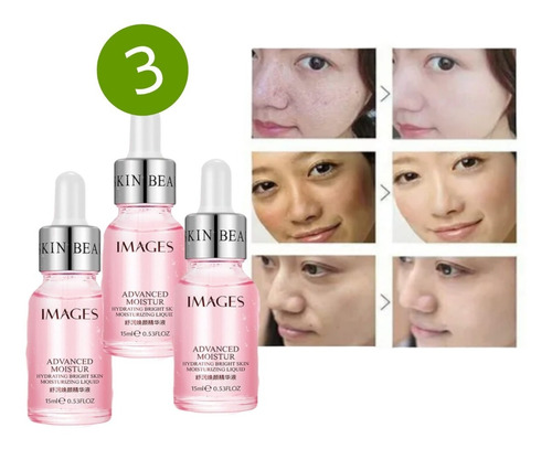Imagen 1 de 5 de Esencia Serum Facial Hidratante Extracto Rosas Ácido Hialuro