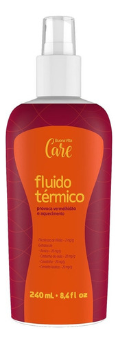 Fluido Térmico Buona Vita Spray Termogênico Gordura Celulite