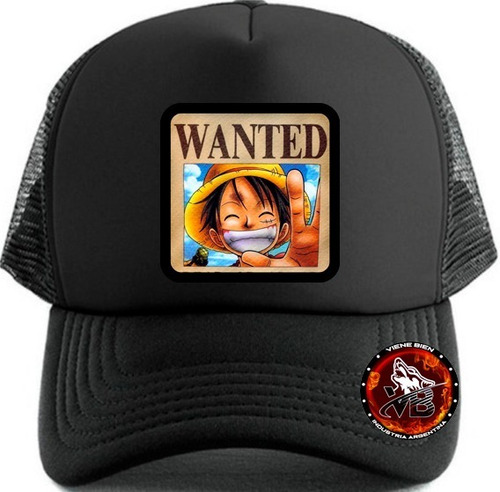 One Piece Gorra Trucker (gorrasvienebien)