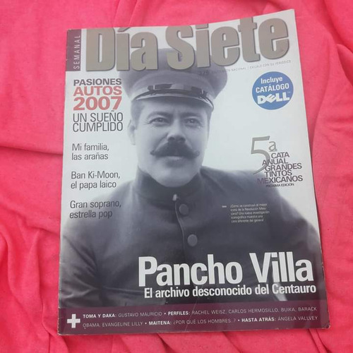 Revista Dia Siete Pancho Villa 