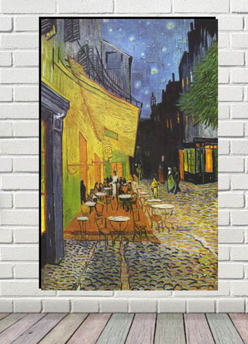 Cuadro Decorativo Terraza De Noche Van Gogh No 3