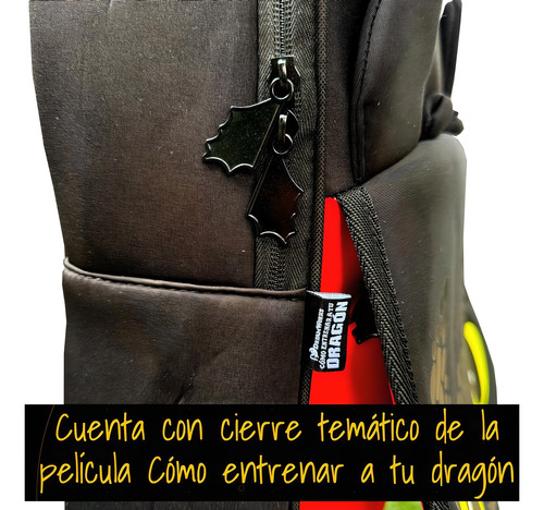 Mochila Primaria Chimuelo Dragón Cómo Entrenar A Tu Dragón