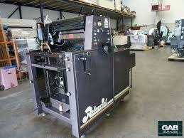 Maquina Imprenta Rotaprint Con Numeradoras