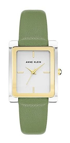 Anne Klein Women's Leather Strap Watch, Hv5s5