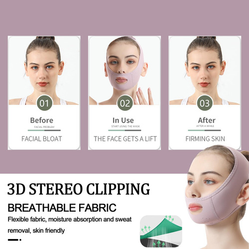 Mascarilla Lifting Facial, Cinta Facial Reutilizable, 2024