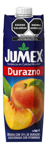Jugo Jumex Durazno Envasado De 960 Ml