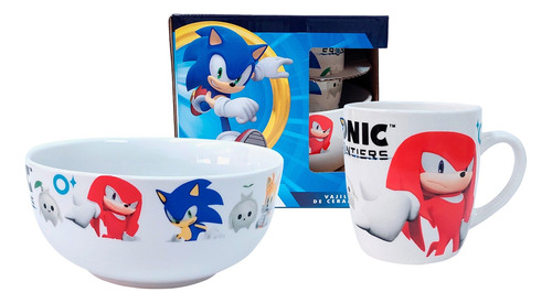 Scool - Set Cerámica 2pz Sonic