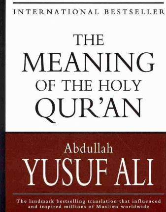 Libro The Meaning Of The Holy Qur'an - Abdullah Yusuf Ali