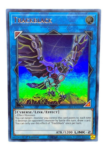 Trackblack Carta Yugioh! Inglés