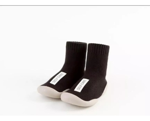 Calcetines Con Suela Zapatos Bebe Medias Antideslizante Baby