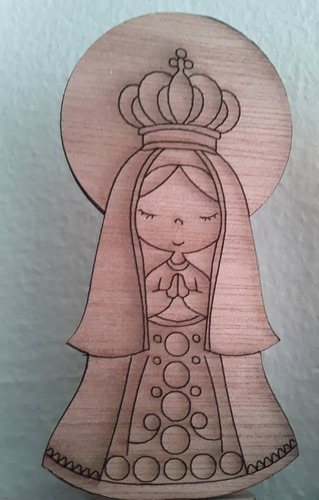 Imagen 2 de 3 de 12 Recuerdos Souvenir Bautizo Primera Comunión Virgen Valle